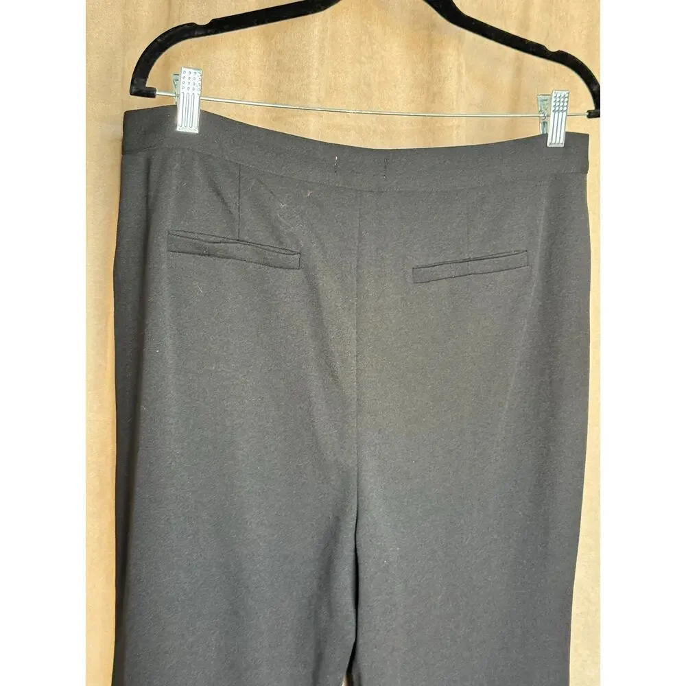 Flying Tomato Unique Vintage Black Flare Dress Pants 2X NWOT